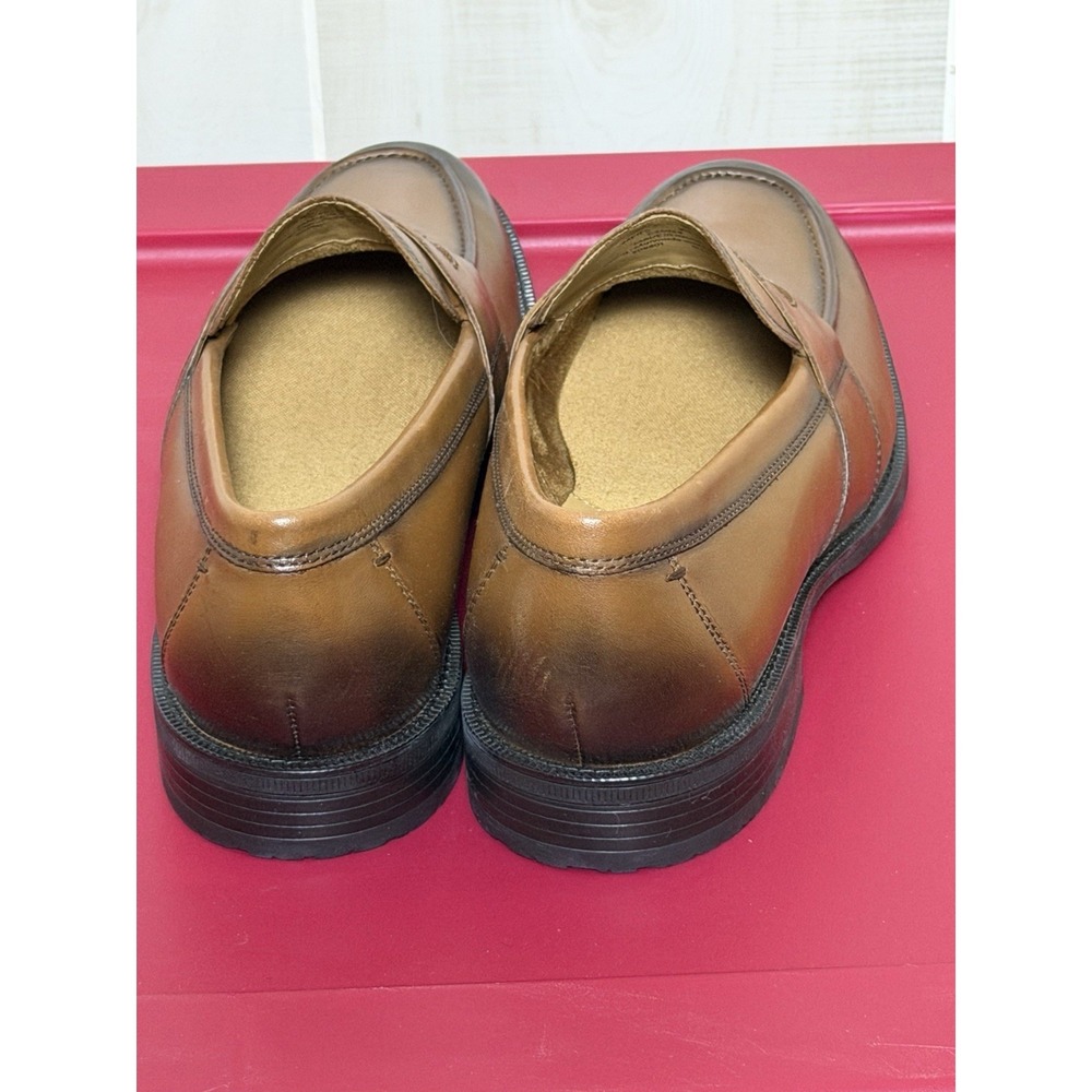 Cole Haan Luxury Hawthorne Penny Loafers Cognac 9.5 M - Picture 3 of 6